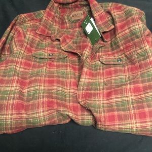Flannel Button Long Sleeve Shirt